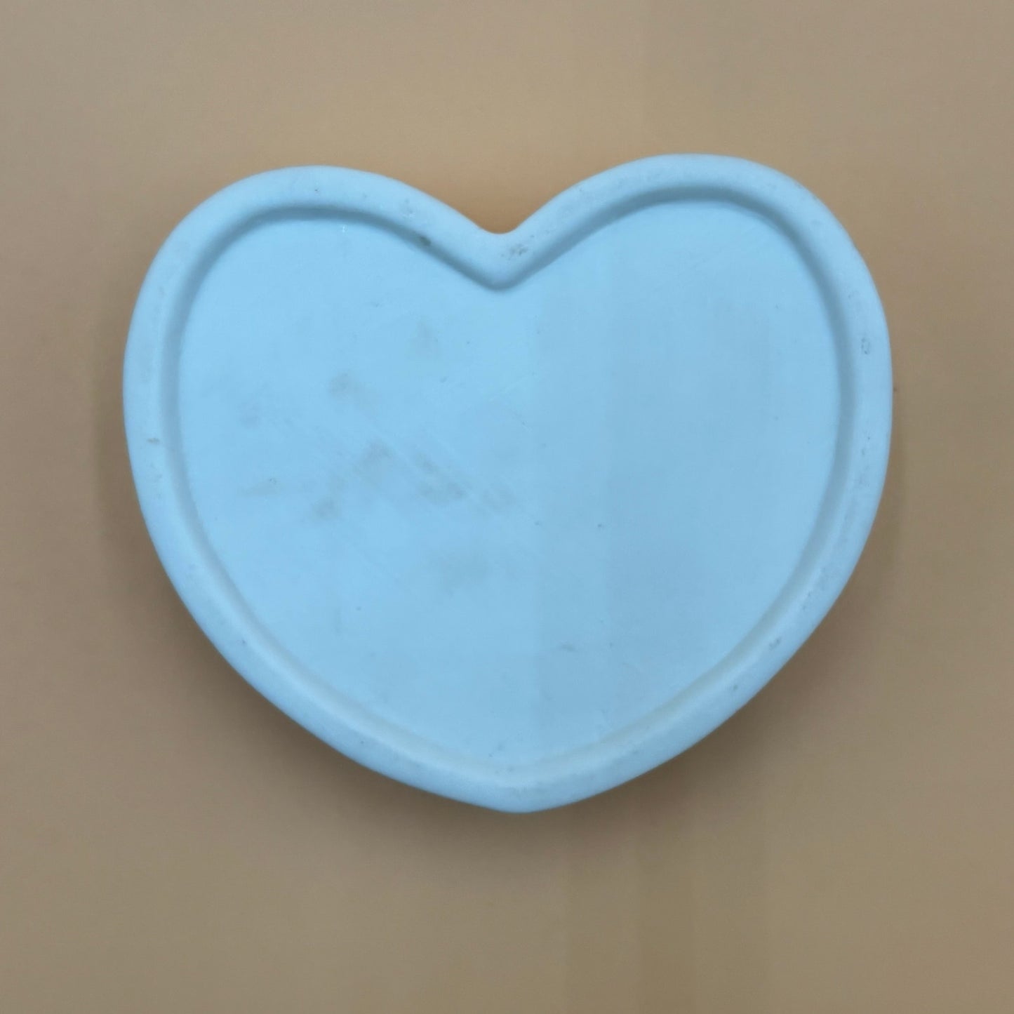 White Angel Wing Heart-Shaped Feather Trinket Box β Ceramic