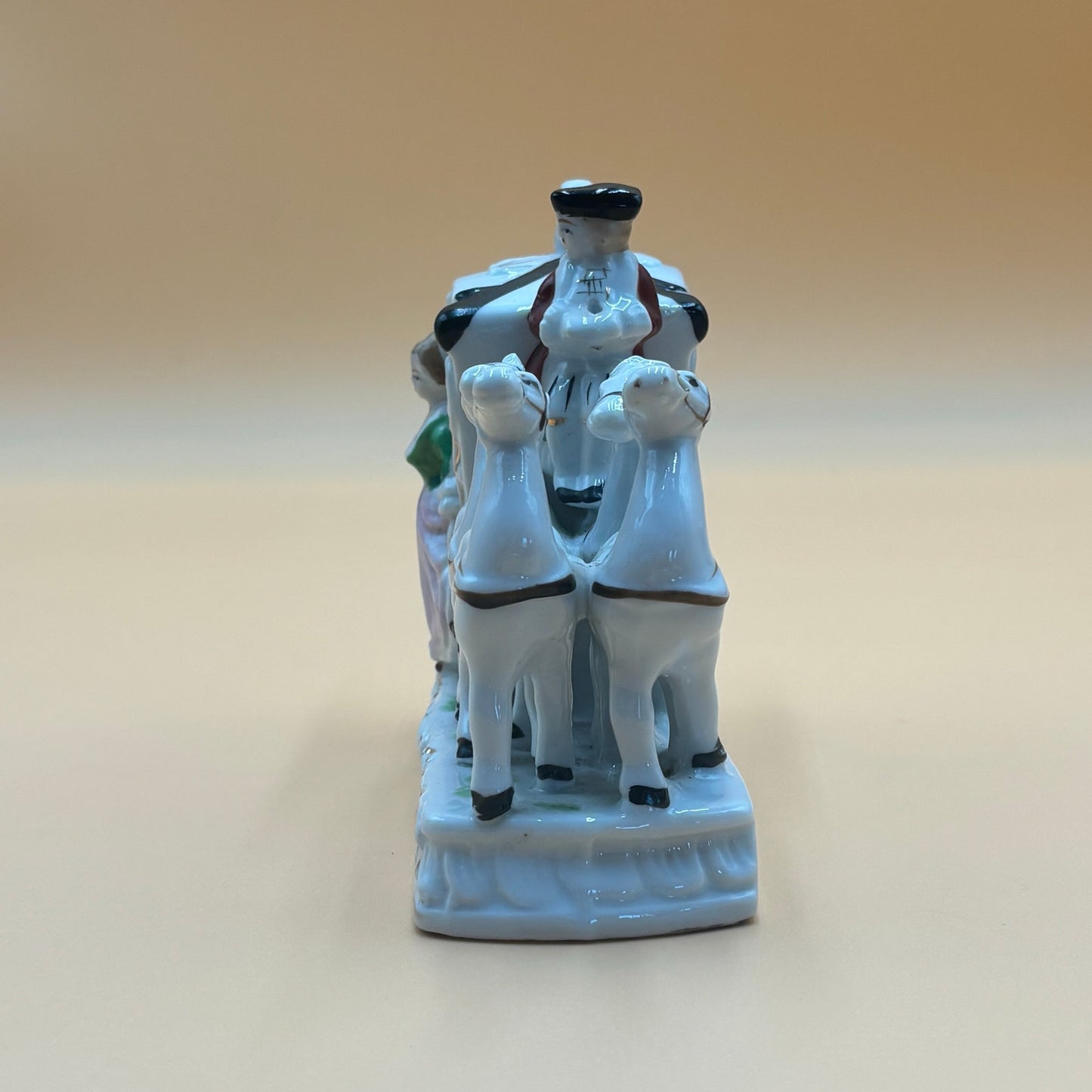 Vintage Thames Hand Painted Horse & Carriage Figurine - Made in Japan