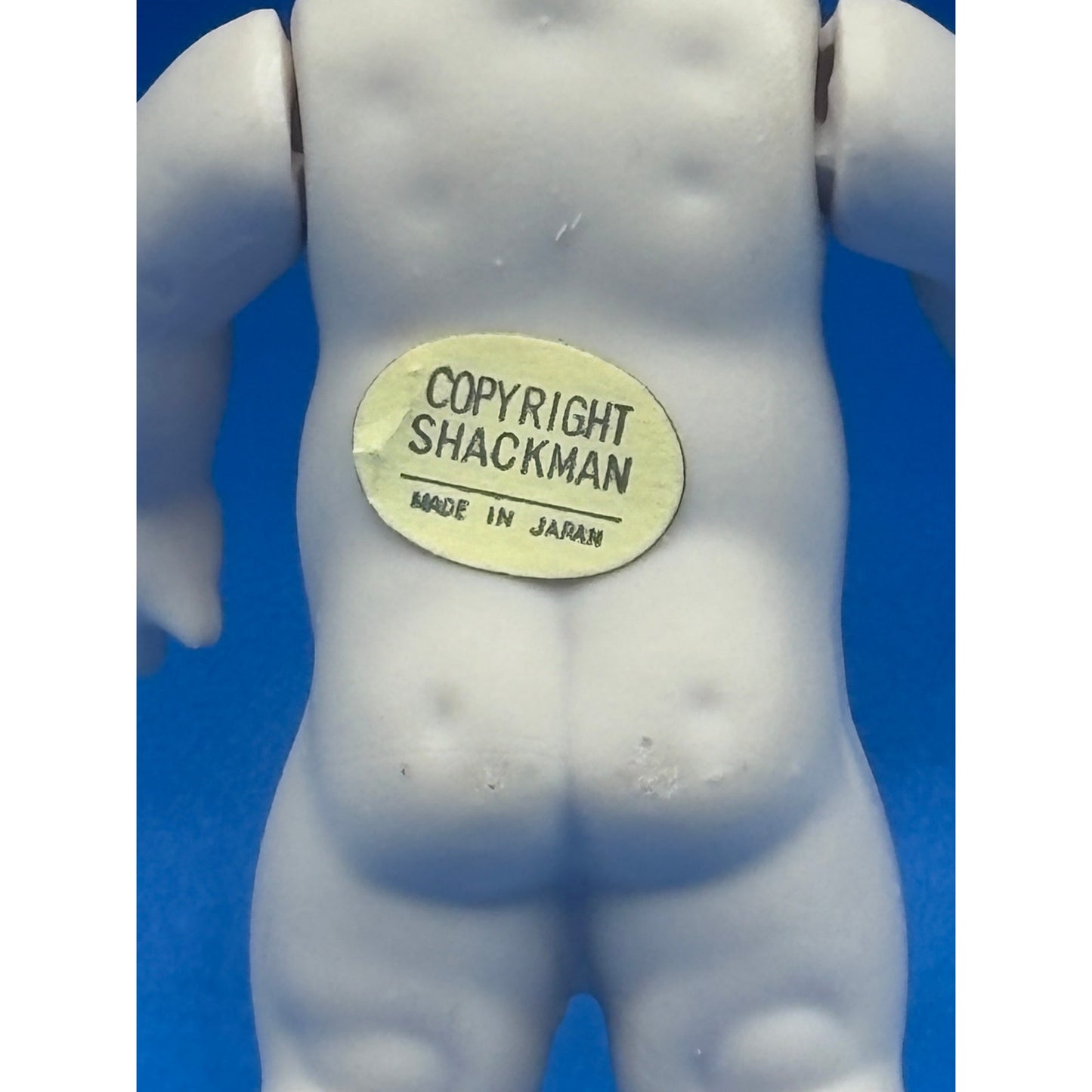 Vintage Shackman 5" All-Bisque Doll with Movable Arms and Frozen Bottom