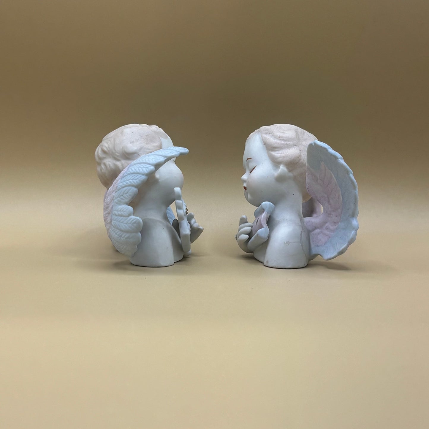 VTG Pair Lamore China Angel Musicians #432