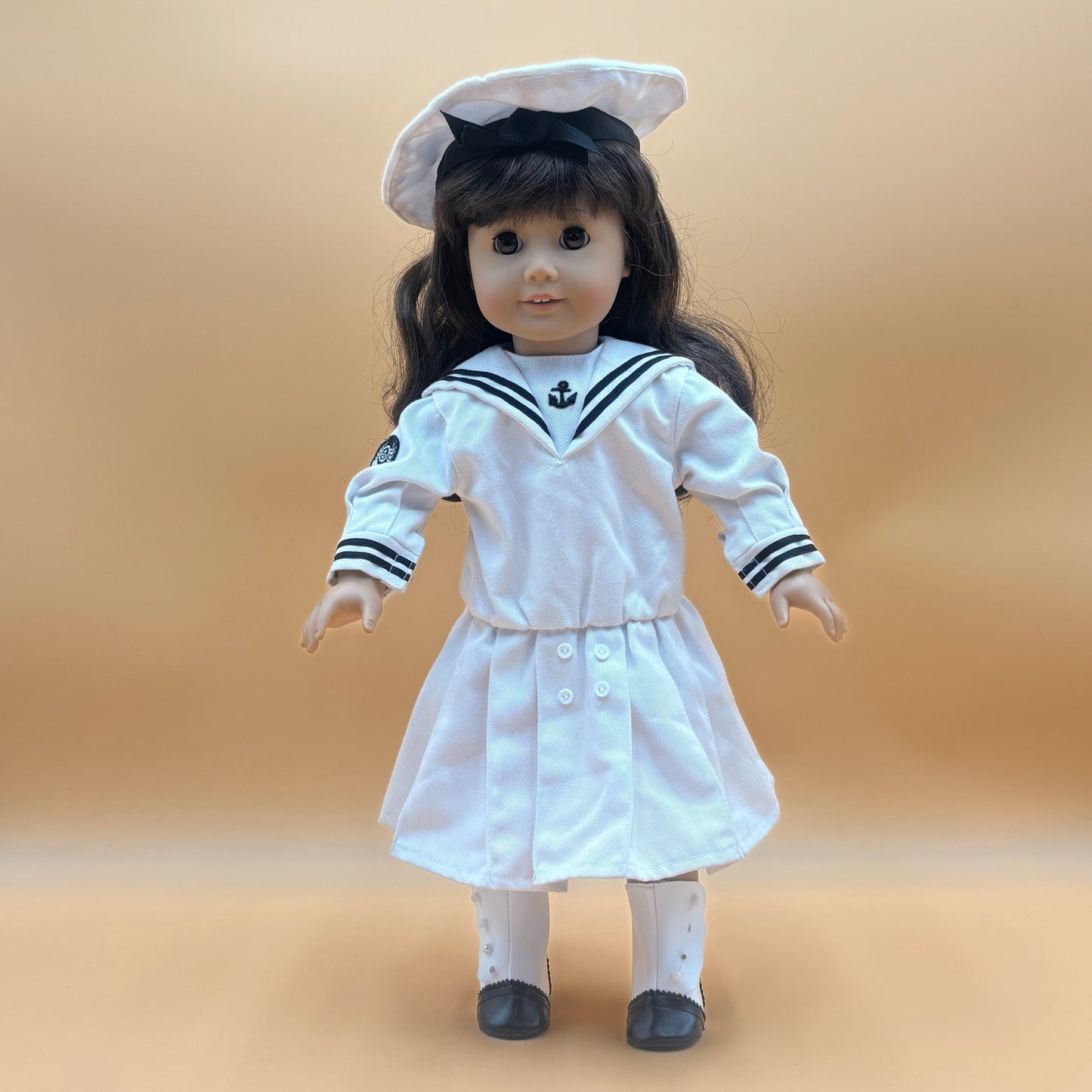 American Girl Samantha 18½” Doll • Middy Sailor Outfit • 3 Pleasant Company Books