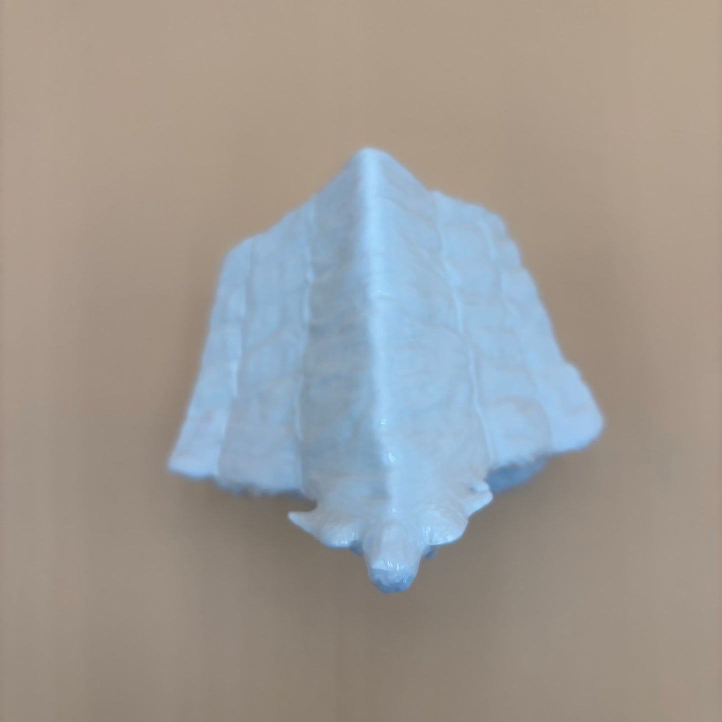 Vintage Shiny White Ceramic Nativity Scene Figurine 7"