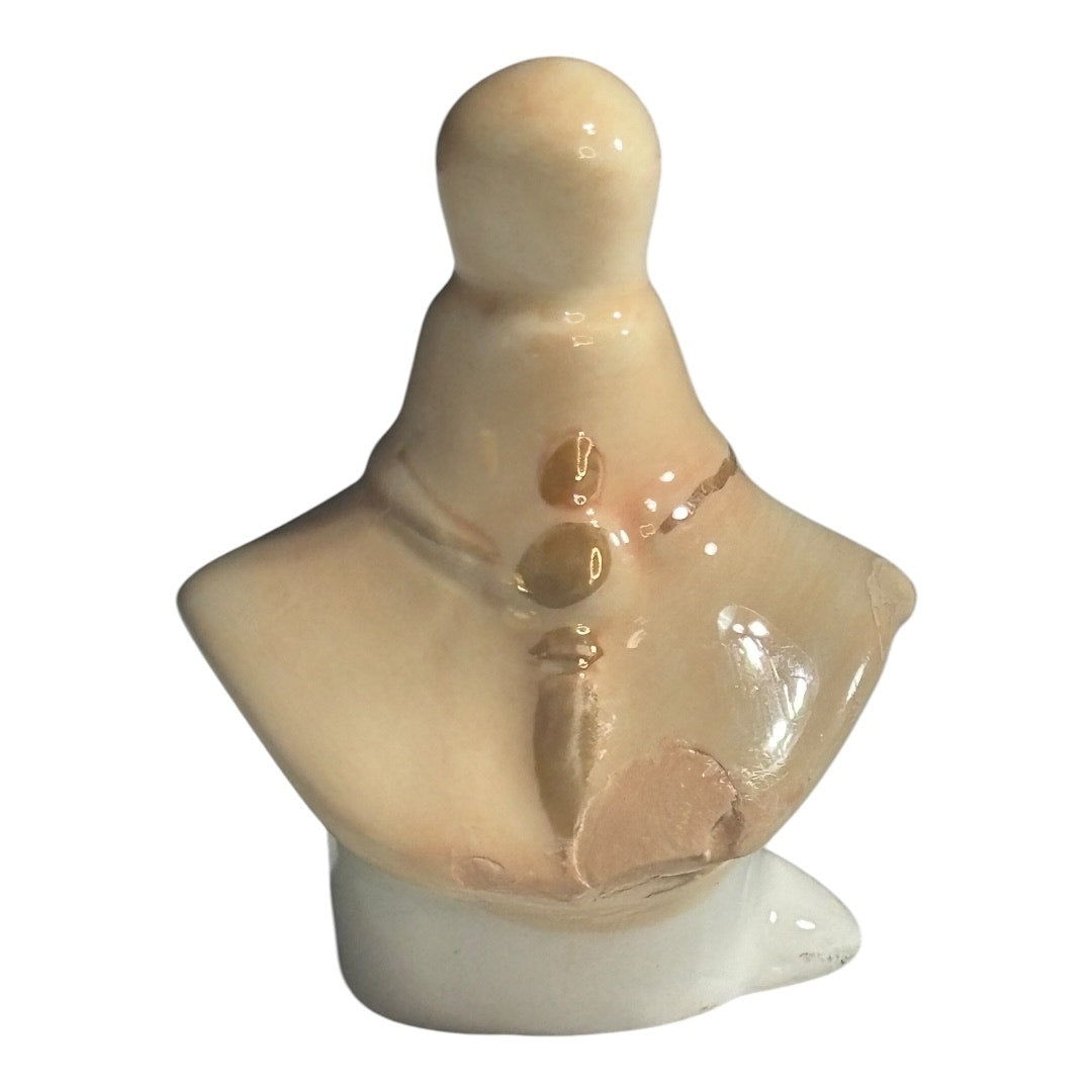 Vintage Woman Tea Pot High Heal Salt and Pepper Shakers with Napkin Holder Set