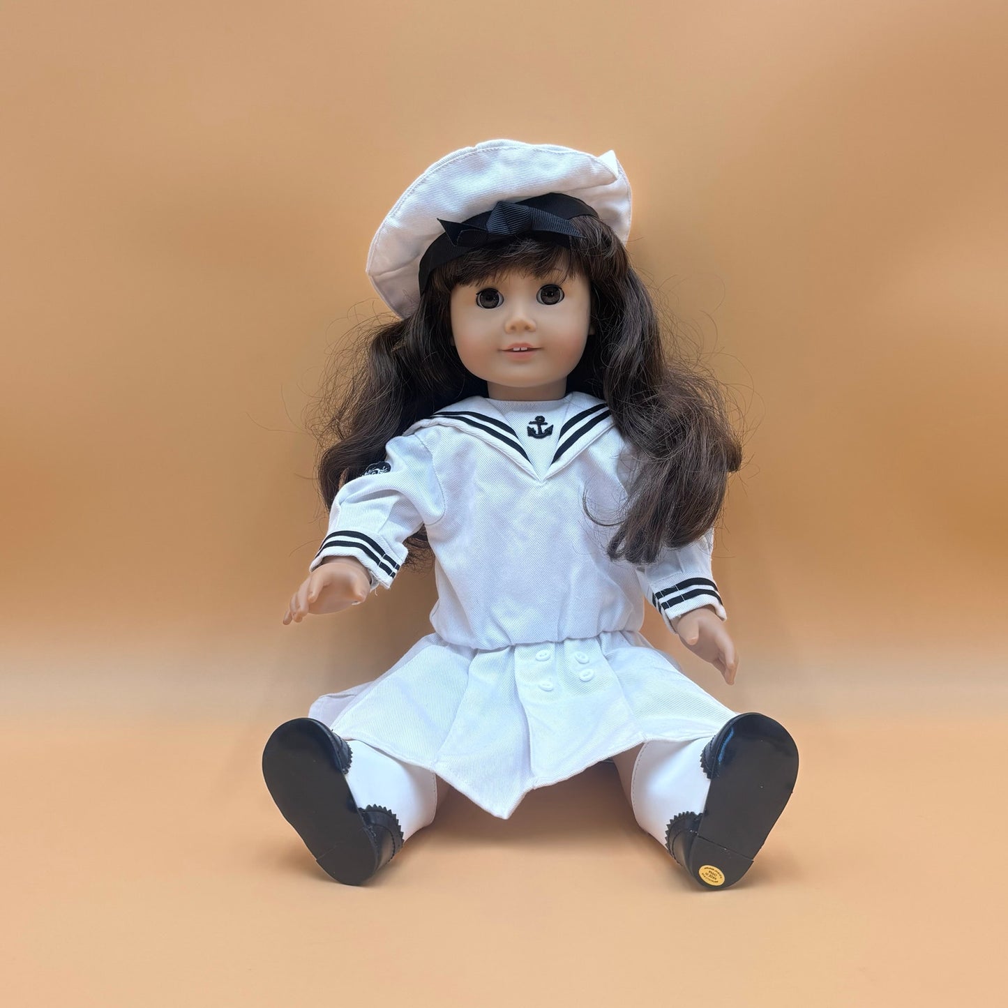 American Girl Samantha 18½” Doll • Middy Sailor Outfit • 3 Pleasant Company Books