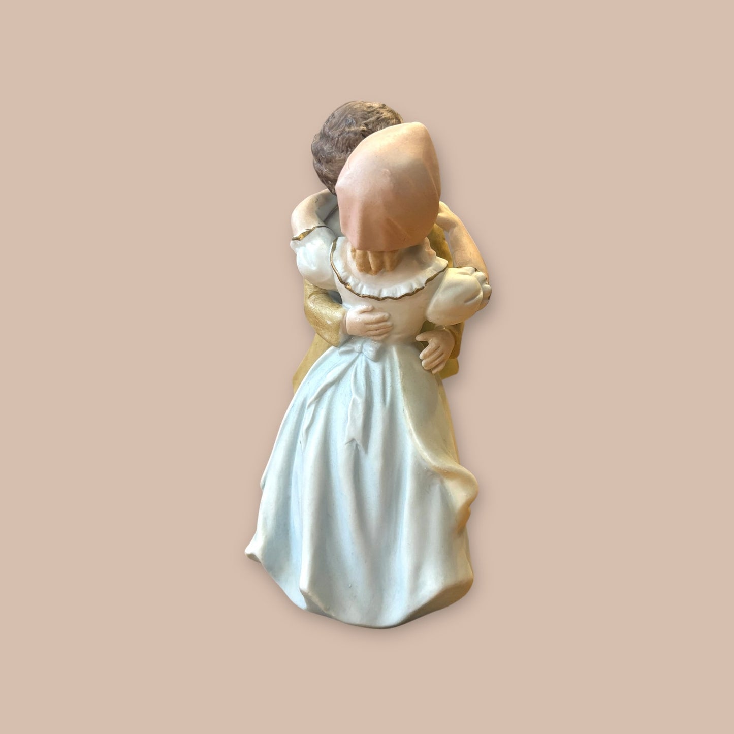 Handpainted Lenwile China Ardalt Young Couple - Colonial American 5” Figurine