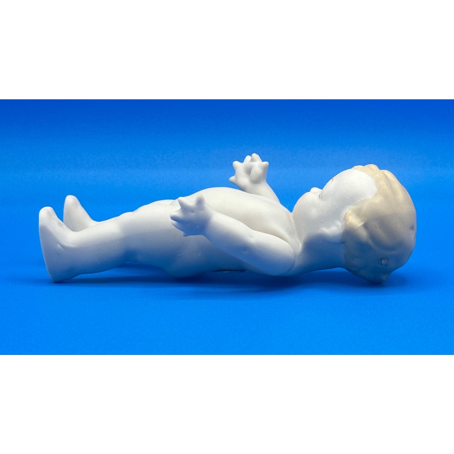Vintage Shackman 5" All-Bisque Doll with Movable Arms and Frozen Bottom