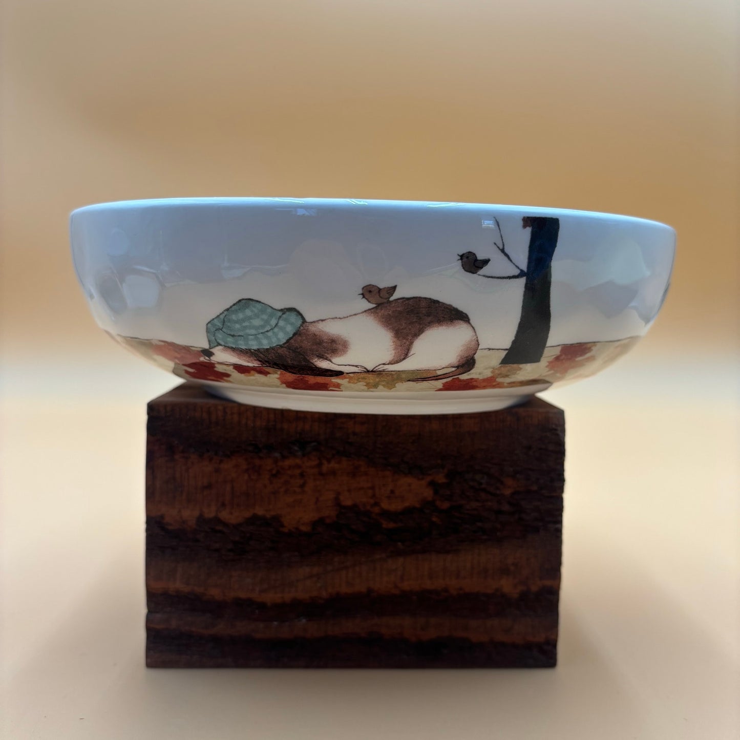 Pier 1 Imports Autumn Dogs Ironstone Bowl β Discontinued