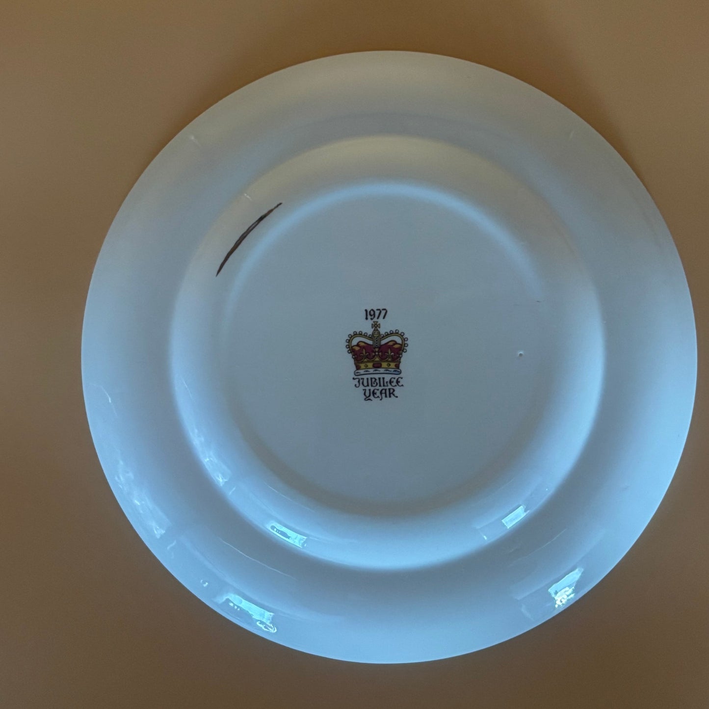VTG 1977 Queen Elizabeth Silver Jubilee Plate - Western Germany