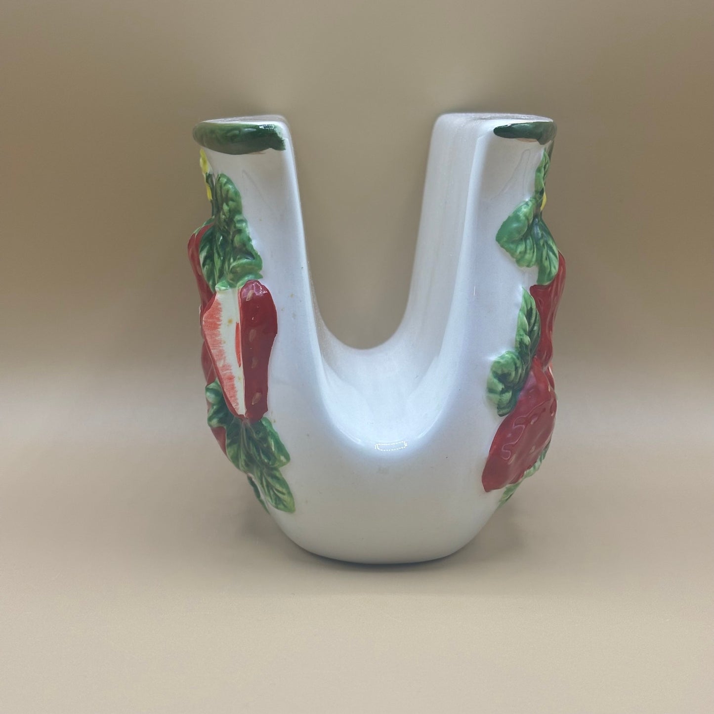 ARC 3D Strawberry Napkin Holder - Hand Painted
