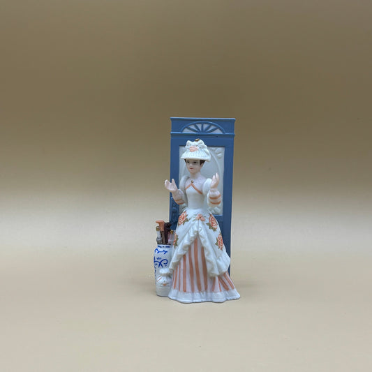 1993 Avon Mrs. Albee Victorian Lady Porcelain Figurine - 3.5"