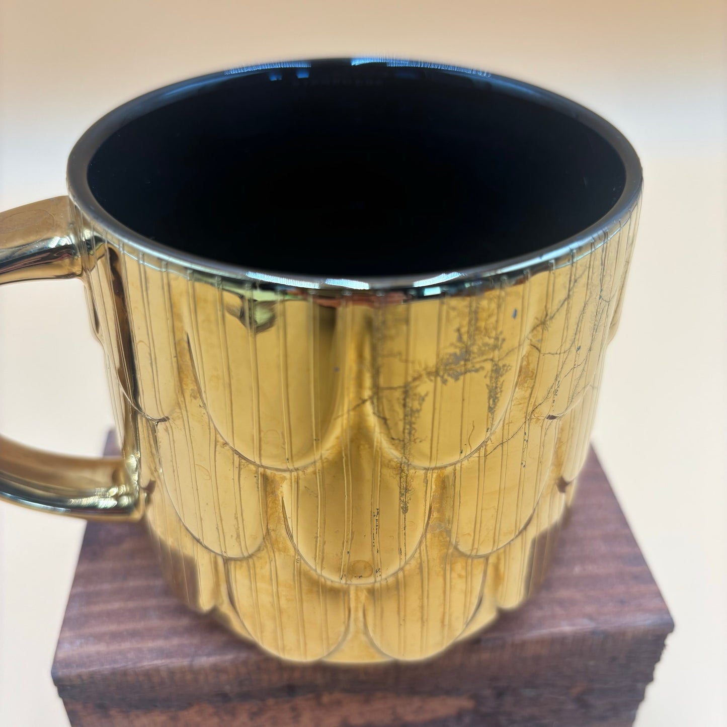 Starbucks Gold Mermaid Scales Mug - 2019 Holiday Collection