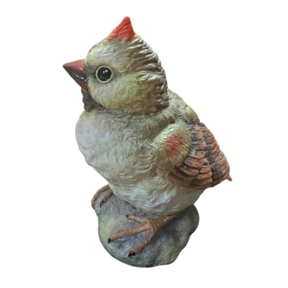 VTG Connoisseur of Malvern "Fledlings of North America" Cardinal Figurine #003