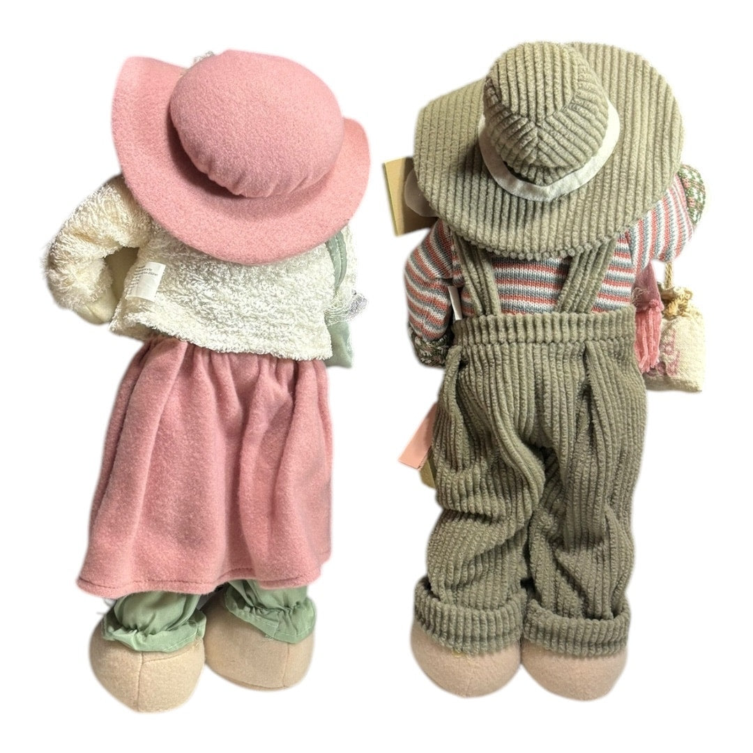 Family Snowman Set – 20-Inch Tall Fabric Christmas Decor
