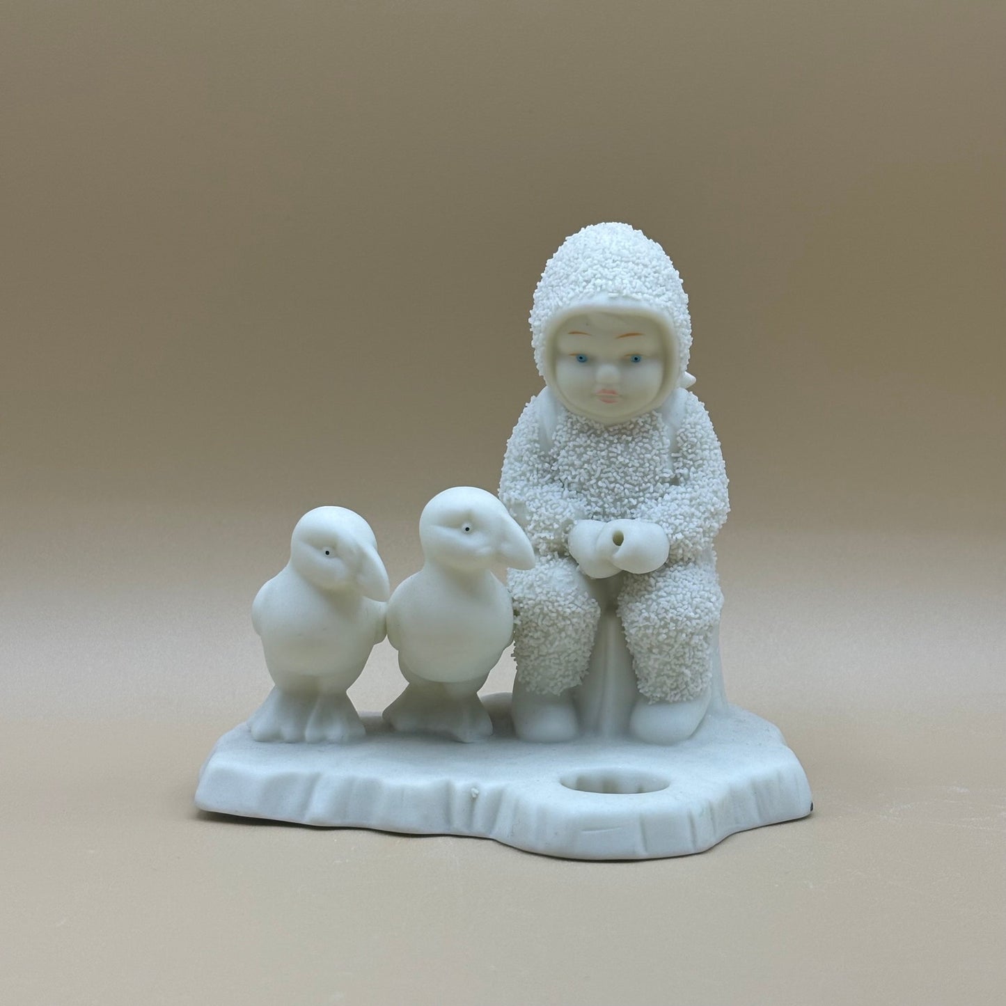 1991 Department 56 Snowbabies "Fishing For Dreams" Figurine #6809-8