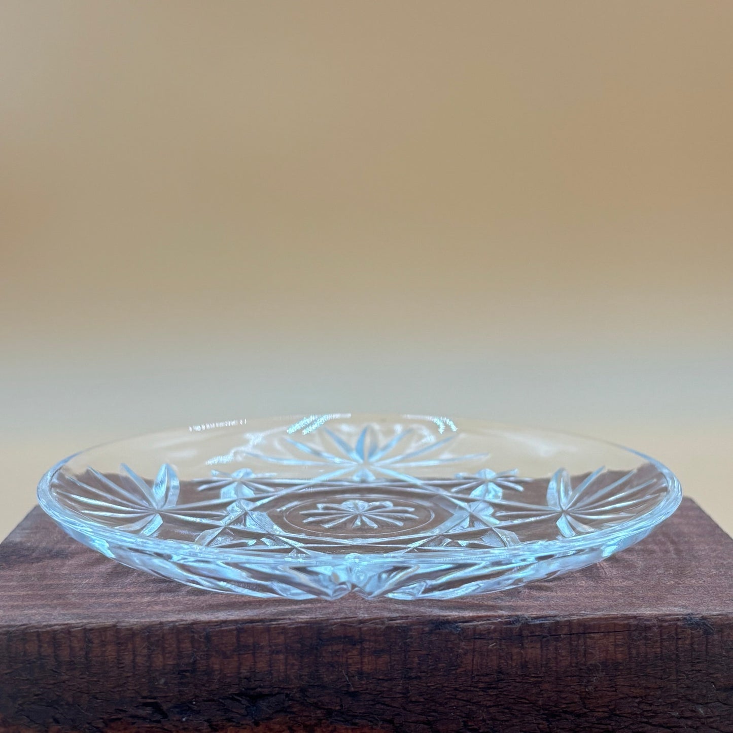 Vintage Anchor Hocking Star of David Glass Coasters - Set of 6