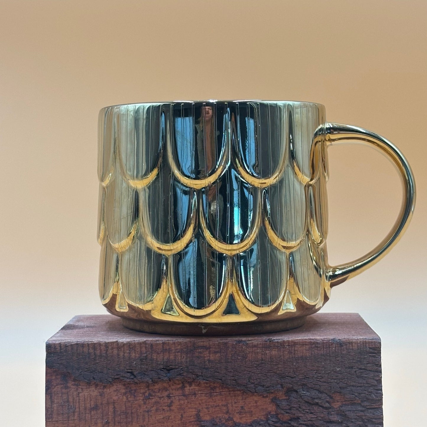 Starbucks Gold Mermaid Scales Mug - 2019 Holiday Collection