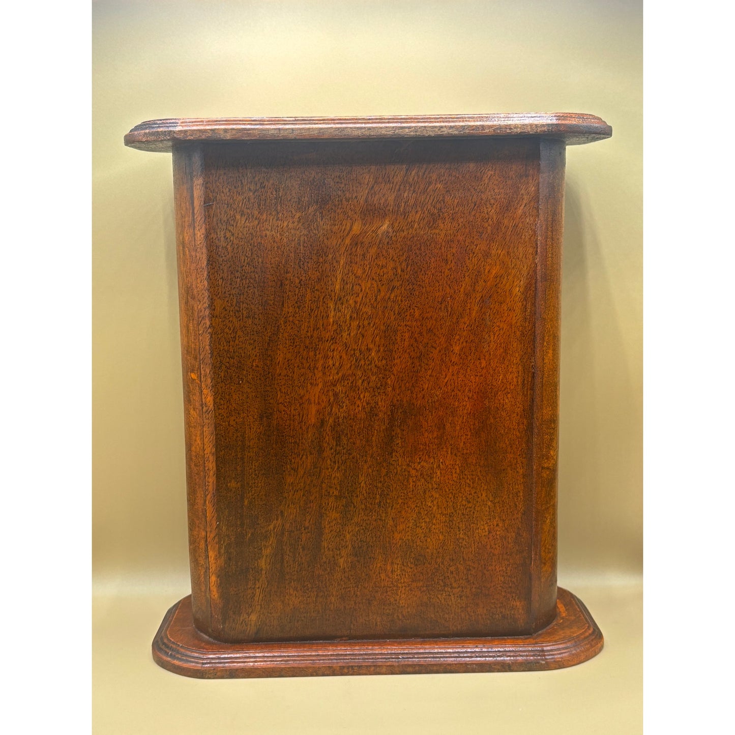 Small Wood Chest of 4 Drawers / Jewelry Box 12 Inches High