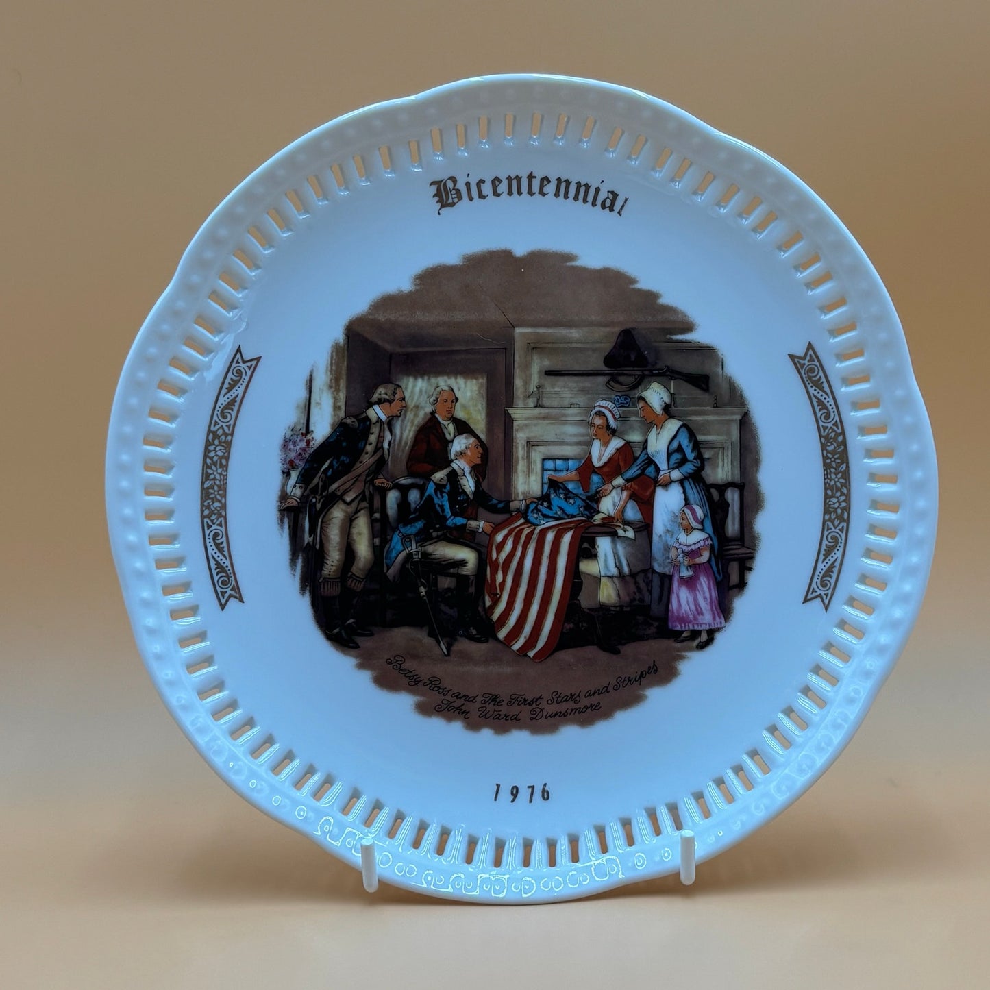 1976 Bicentennial Collector Plates Set of 5 - Historical Scenes