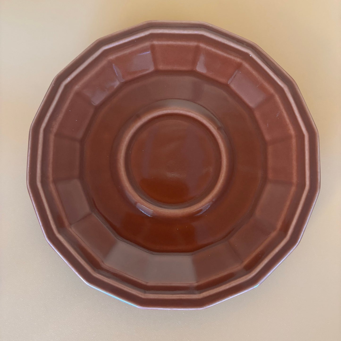 Set of 4 Vintage Homer Laughlin Sauce Plates - 6" Plates